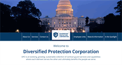 Desktop Screenshot of dpcsecurity.com