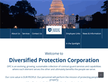 Tablet Screenshot of dpcsecurity.com